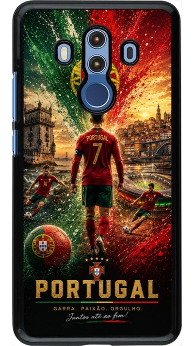 Huawei Mate 10 Pro Case Hülle - Fussball Portugal splash 2026