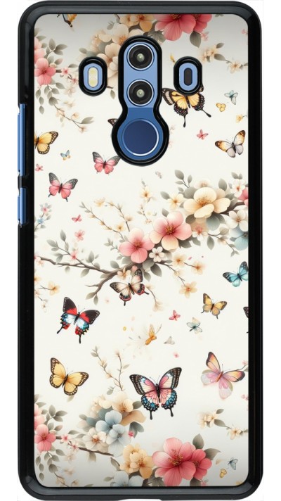 Coque Huawei Mate 10 Pro - Spring 25 Papillons Légers