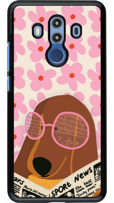 Huawei Mate 10 Pro Case Hülle - Dog with newspaper 2026
