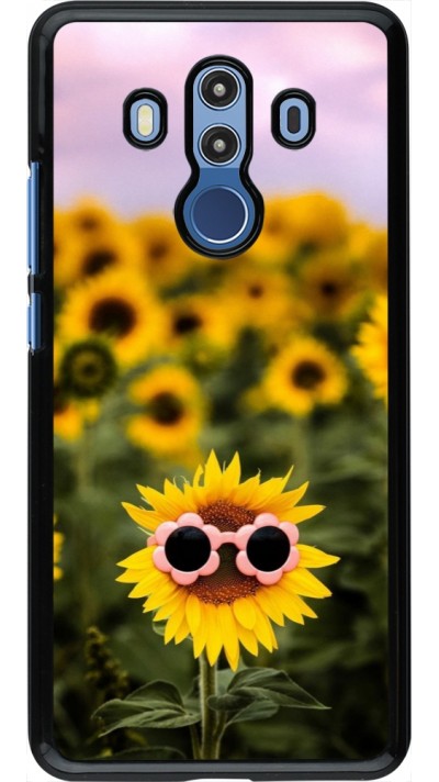 Huawei Mate 10 Pro Case Hülle - Sunflower with glasses 2026