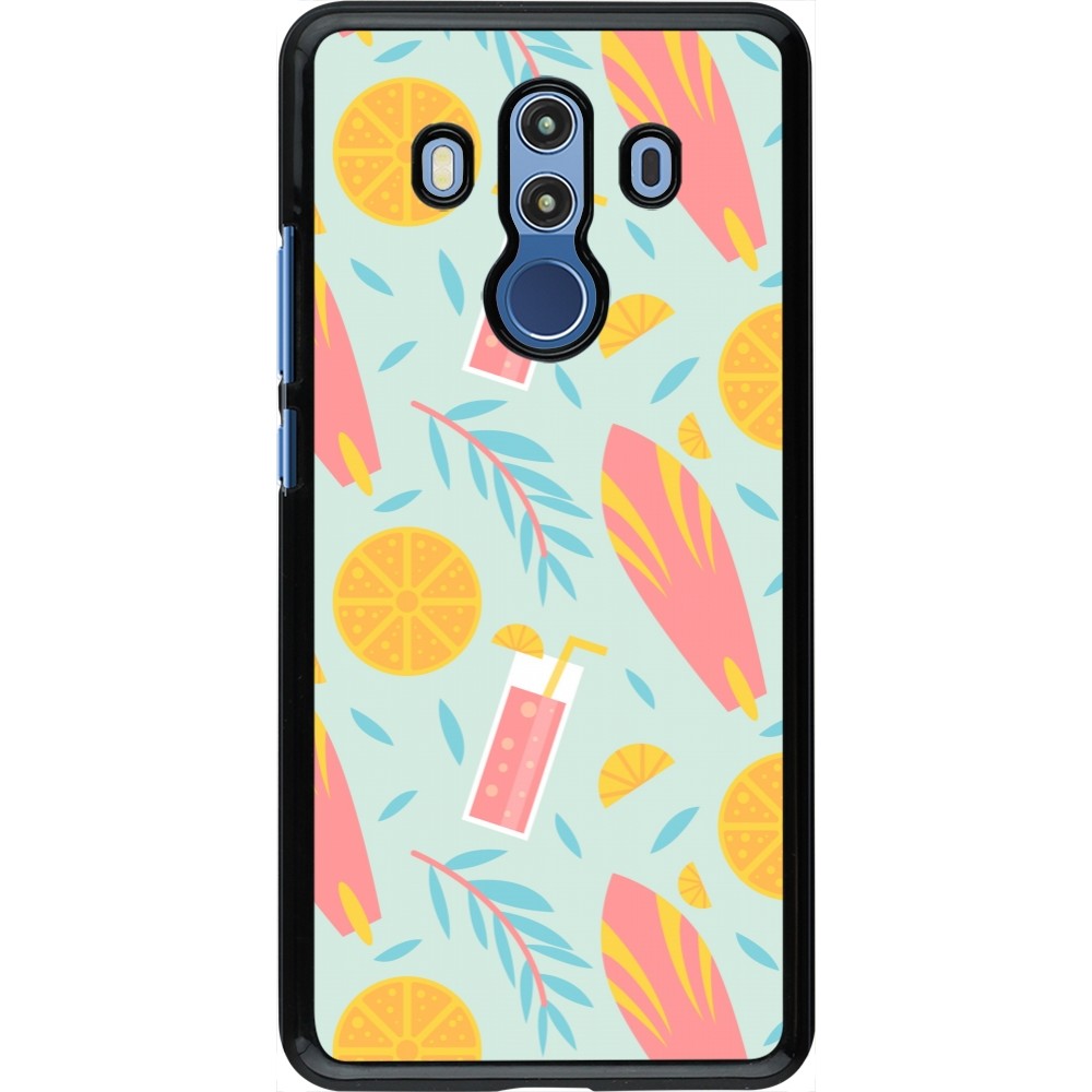 Huawei Mate 10 Pro Case Hülle - Summer 2025 Pattern citron