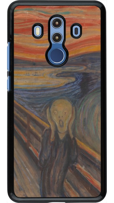 Coque Huawei Mate 10 Pro - Tableau art - Le Cri - Edvard Munch