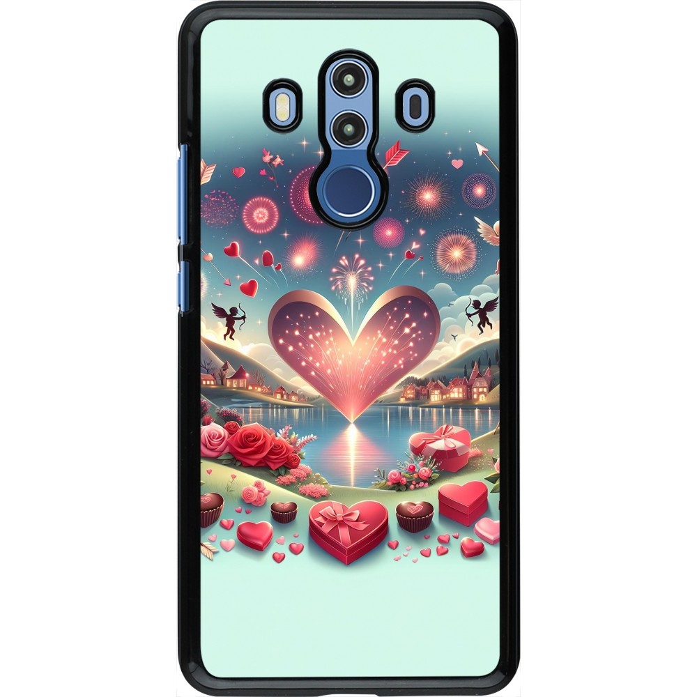 Huawei Mate 10 Pro Case Hülle - Valentin 2025 Schick