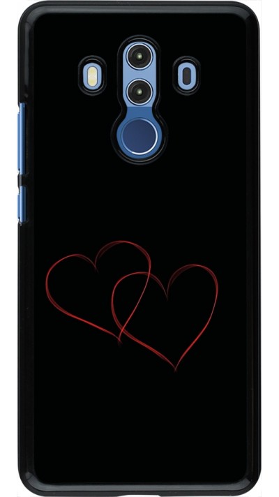 Huawei Mate 10 Pro Case Hülle - Valentine 2023 attached heart
