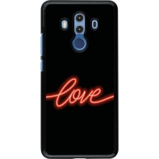 Huawei Mate 10 Pro Case Hülle - Valentine 2023 neon love