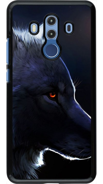 Hülle Huawei Mate 10 Pro - Wolf Shape