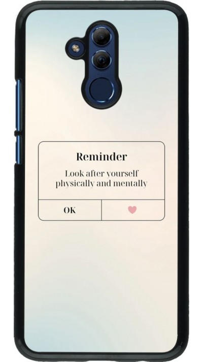 Hülle Huawei Mate 20 Lite - Reminder Look after yourself