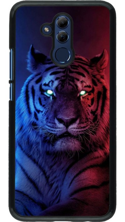 Hülle Huawei Mate 20 Lite - Tiger Blue Red