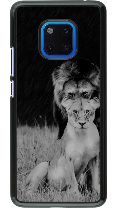 Hülle Huawei Mate 20 Pro - Angry lions