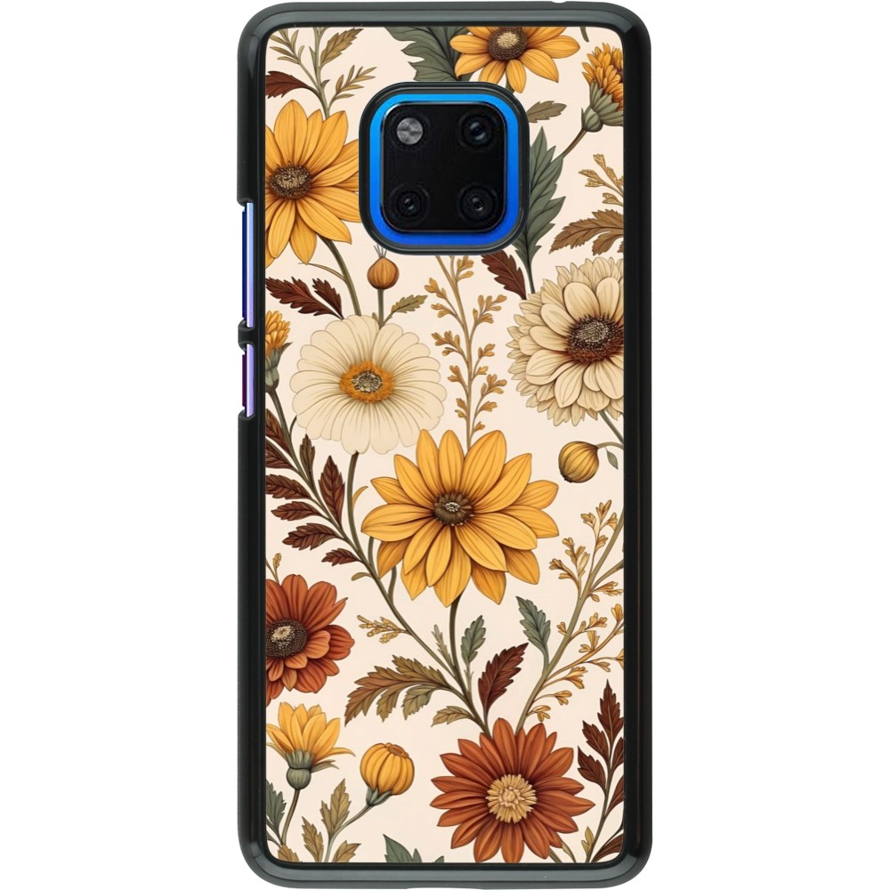 Huawei Mate 20 Pro Case Hülle - Autumn 25 Flower pattern