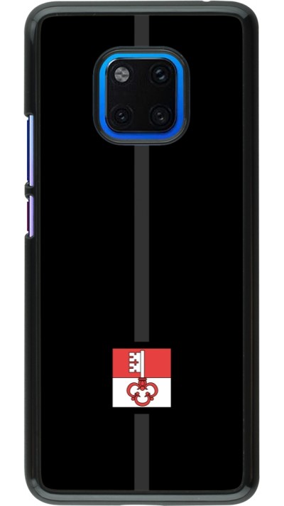 Huawei Mate 20 Pro Case Hülle - Kanton OW schwarz