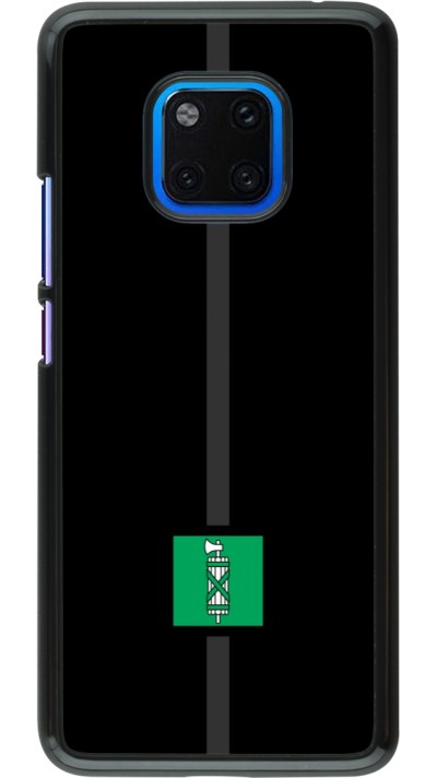 Huawei Mate 20 Pro Case Hülle - Kanton SG schwarz