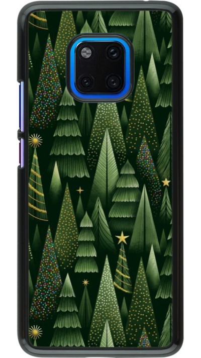 Huawei Mate 20 Pro Case Hülle - Christmas 25 Pattern Xmas Tree