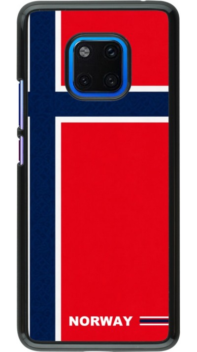 Huawei Mate 20 Pro Case Hülle - Norwegen 2026 personalisierbares Fussballtrikot