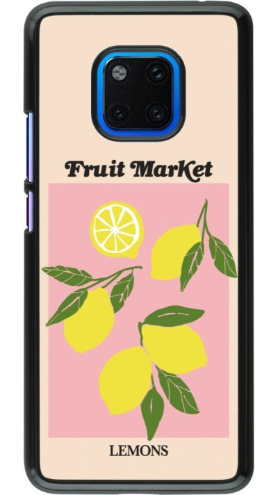 Huawei Mate 20 Pro Case Hülle - Fruit market lemons 2026