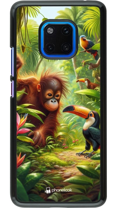Huawei Mate 20 Pro Case Hülle - Tropischer Dschungel Tayrona