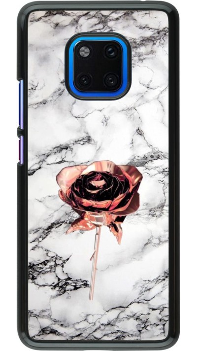 Hülle Huawei Mate 20 Pro - Marble Rose Gold