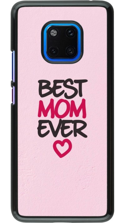 Huawei Mate 20 Pro Case Hülle - Mom 2023 best Mom ever pink