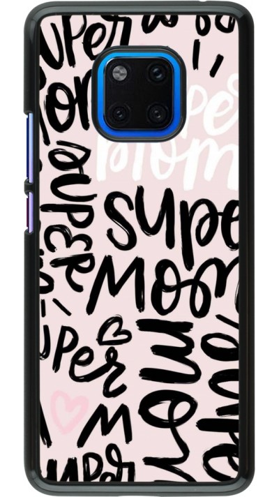 Huawei Mate 20 Pro Case Hülle - Mom 2024 Super mom