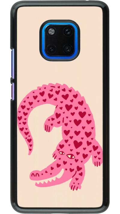 Huawei Mate 20 Pro Case Hülle - Pink crocodile 2026