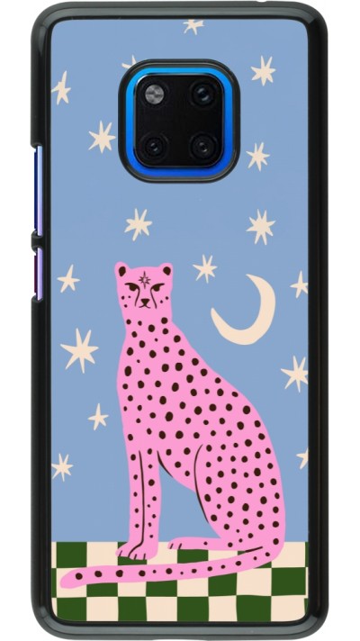 Huawei Mate 20 Pro Case Hülle - Pink leopard with stars 2026