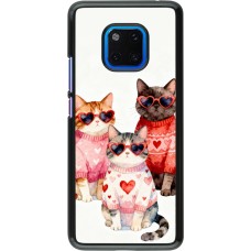 Huawei Mate 20 Pro Case Hülle - Saint Valentines Day 26 Cat Love