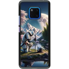 Huawei Mate 20 Pro Case Hülle - Samurai Katana Mond