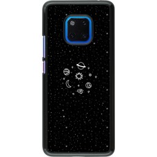 Hülle Huawei Mate 20 Pro - Space Doodle