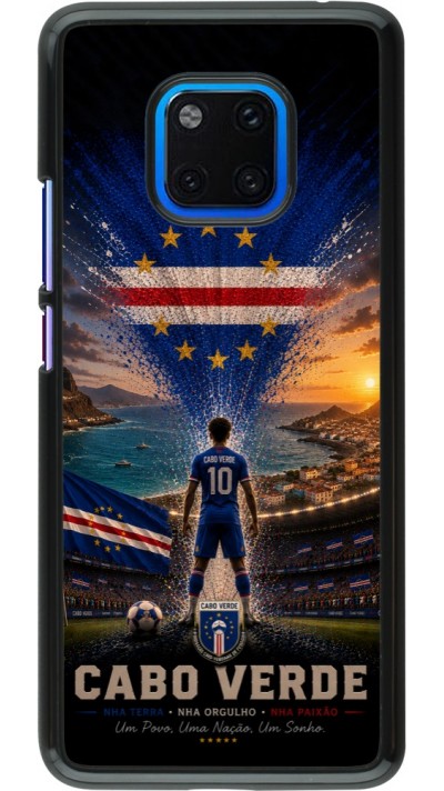 Coque Huawei Mate 20 Pro - Football Cap-Vert splash 2026
