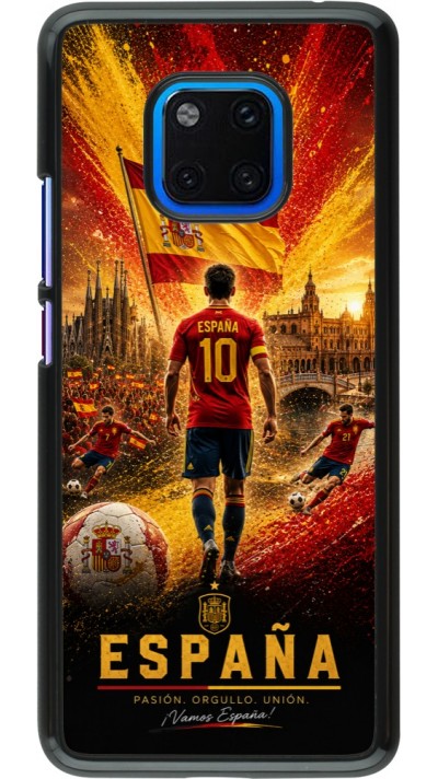 Coque Huawei Mate 20 Pro - Football Espagne splash 2026