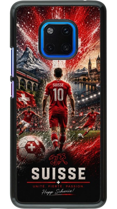 Coque Huawei Mate 20 Pro - Football Suisse splash 2026
