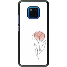 Huawei Mate 20 Pro Case Hülle - Spring 23 minimalist flower