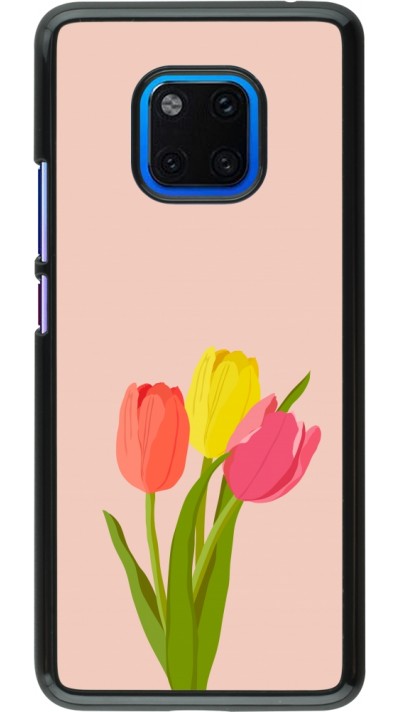 Huawei Mate 20 Pro Case Hülle - Spring 23 tulip trio