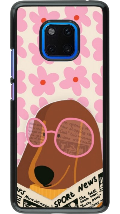 Coque Huawei Mate 20 Pro - Dog with newspaper Spring 2026