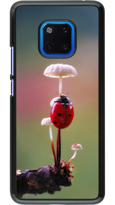 Coque Huawei Mate 20 Pro - Ladybird on a mushroom Spring 2026