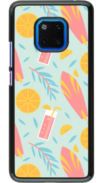 Huawei Mate 20 Pro Case Hülle - Summer 2025 Pattern citron