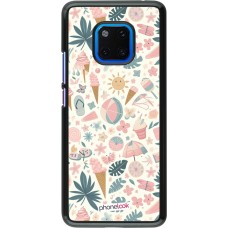 Huawei Mate 20 Pro Case Hülle - Sommer Pink Muster