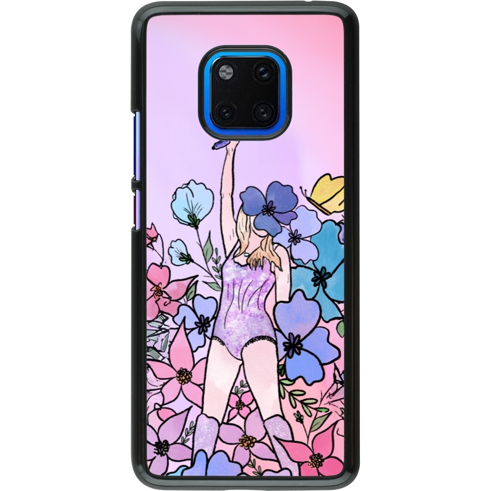 Huawei Mate 20 Pro Case Hülle - Taylor Swift Sketch - Pink