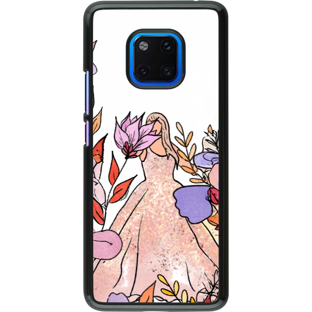 Huawei Mate 20 Pro Case Hülle - Taylor Swift Sketch - White