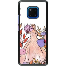 Huawei Mate 20 Pro Case Hülle - Taylor Swift Sketch - White