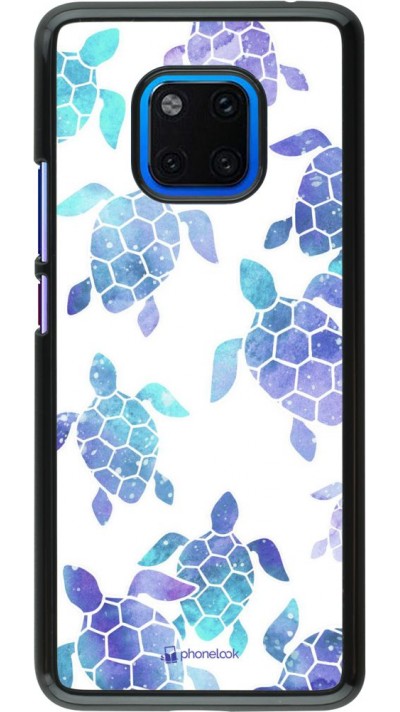 Hülle Huawei Mate 20 Pro - Turtles pattern watercolor