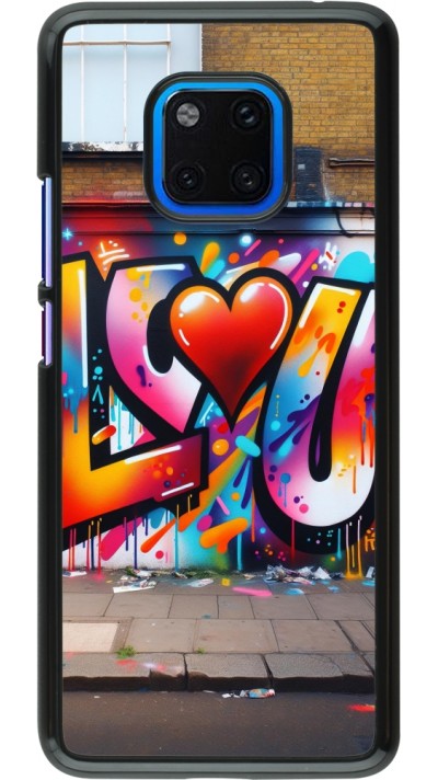 Coque Huawei Mate 20 Pro - Valentine 2025 Love U Tag