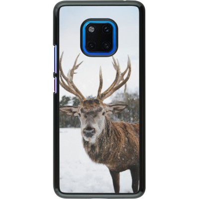 Huawei Mate 20 Pro Case Hülle - Winter 25 Winter reindeer
