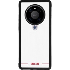 Huawei Mate 40 Pro Case Hülle - Silikon schwarz England 2026 personalisierbares Fussballtrikot