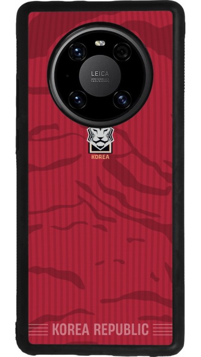 Huawei Mate 40 Pro Case Hülle - Silikon schwarz Südkorea 2026 personalisierbares Fussballtrikot