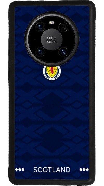 Huawei Mate 40 Pro Case Hülle - Silikon schwarz Schottland 2026 personalisierbares Fussballtrikot