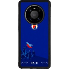 Huawei Mate 40 Pro Case Hülle - Silikon schwarz Haiti 2026 personalisierbares Fussballtrikot