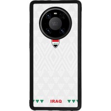 Huawei Mate 40 Pro Case Hülle - Silikon schwarz Irak 2026 personalisierbares Fussballtrikot