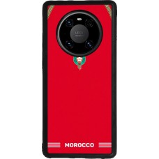 Huawei Mate 40 Pro Case Hülle - Silikon schwarz Marokko 2026 personalisierbares Fussballtrikot