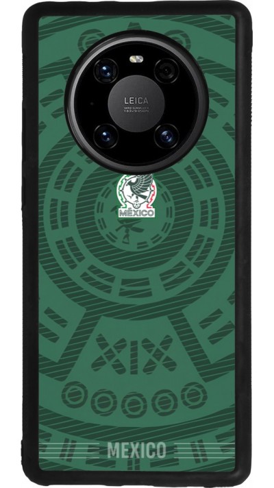 Huawei Mate 40 Pro Case Hülle - Silikon schwarz Mexiko 2026 personalisierbares Fussballtrikot